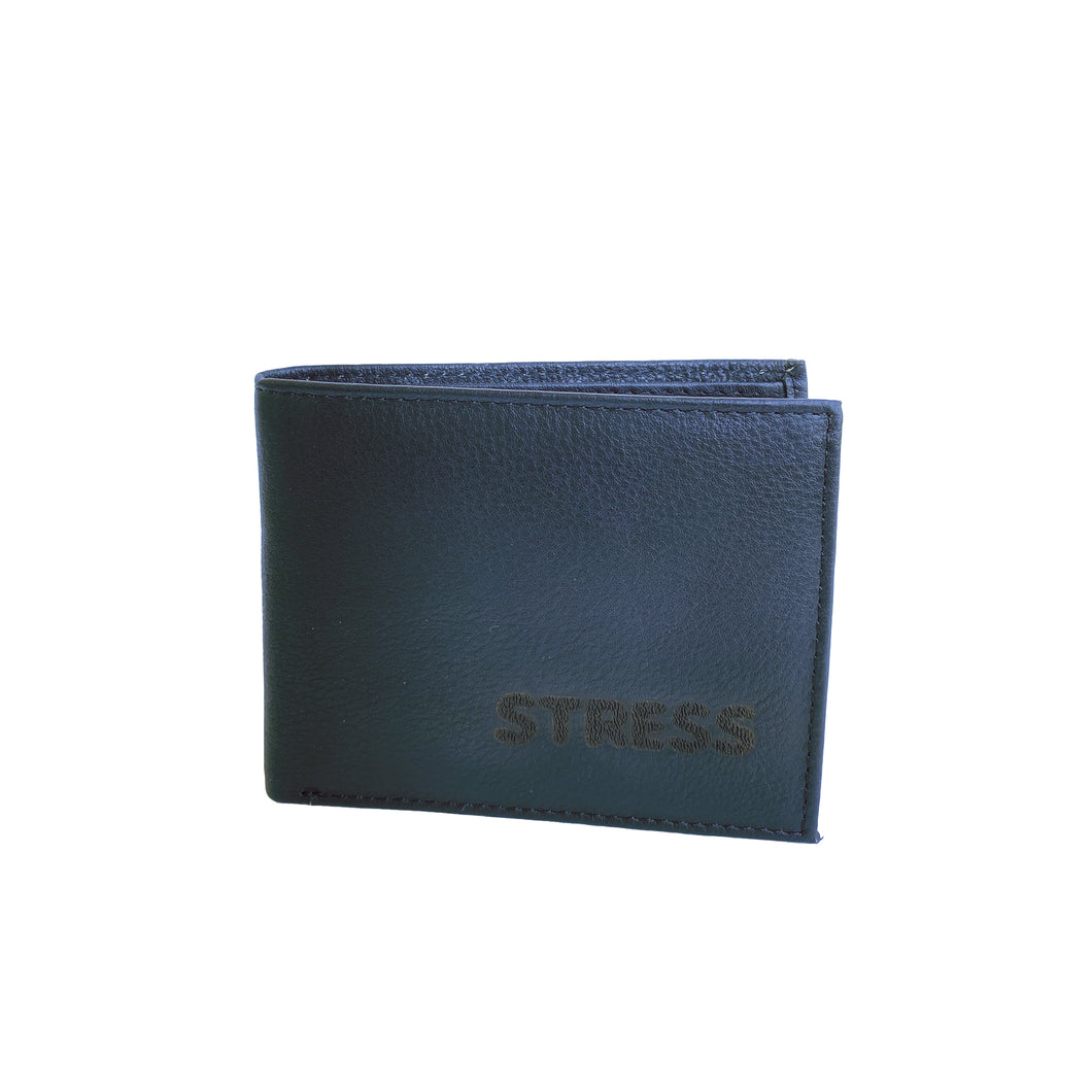 Stress Leather Wallet